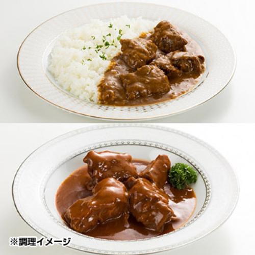 ＜味の牛たん喜助＞たっぷり牛たんシチュー・カレー４個セット