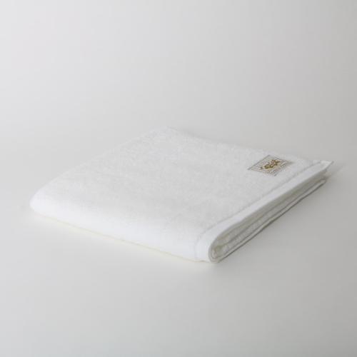 ＜テネリータ＞超甘撚りバスタオルロング・フェイスタオルセット（ホワイト）