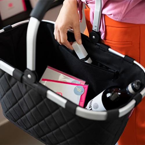 ＜Reisenthel＞キャリーバッグ ロンバスブラック