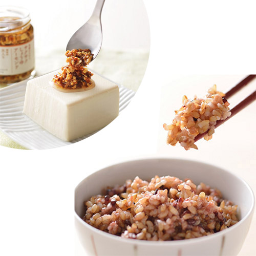 発酵のちから　糀入りもちもち玄米12パック・サクサクしょうゆアーモンド6個ギフト（オリジナルレシピ付き）