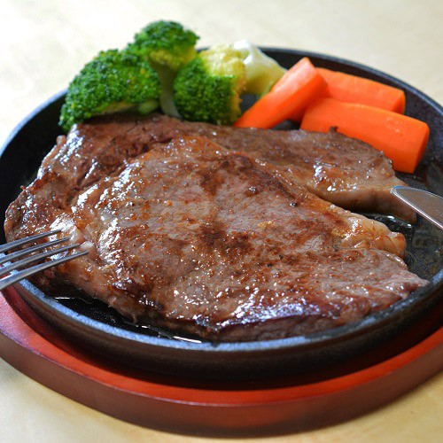 ＜グルメ スタジアム＞鹿児島県産黒毛和牛サーロインステーキ（5等級）