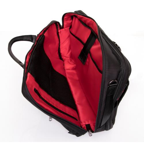 ＜HIDEO WAKAMATSU＞ルーバー 超強力ナイロン 横型ビジネスバッグ