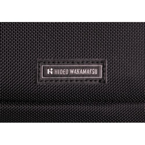 ＜HIDEO WAKAMATSU＞ルーバー 超強力ナイロン 横型ビジネスバッグ