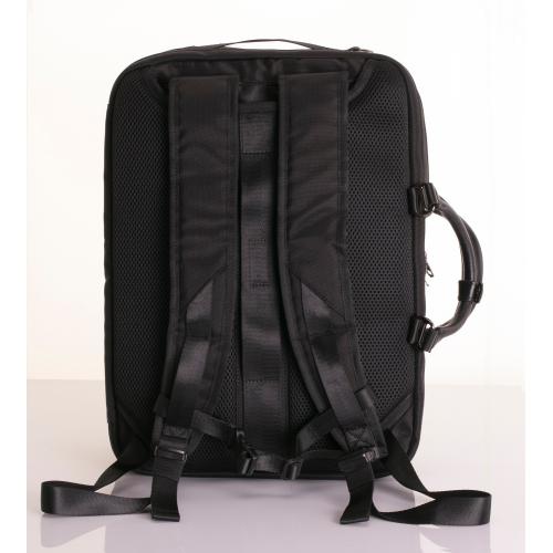 ＜HIDEO WAKAMATSU＞ルーバー 超強力ナイロン 横型ビジネスバッグ