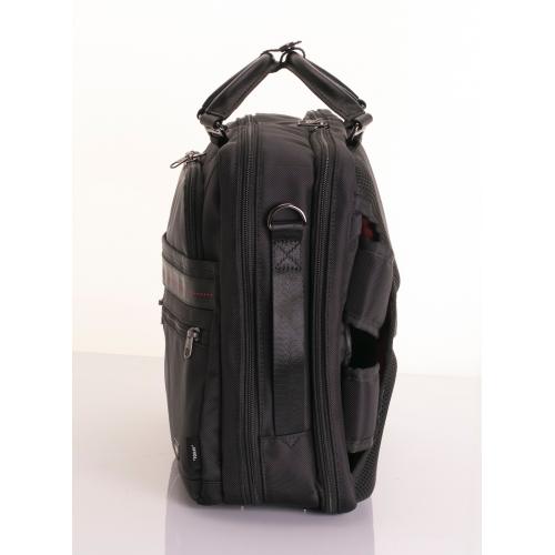 ＜HIDEO WAKAMATSU＞ルーバー 超強力ナイロン 横型ビジネスバッグ