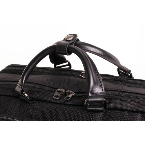 ＜HIDEO WAKAMATSU＞ルーバー 超強力ナイロン 横型ビジネスバッグ