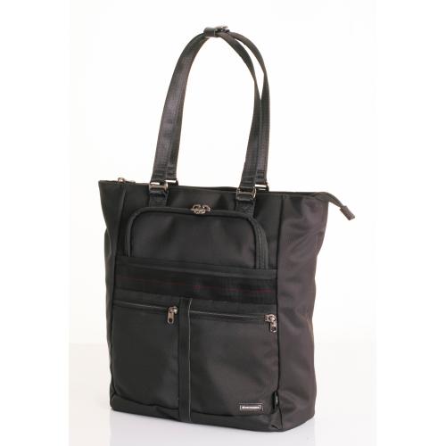 ＜HIDEO WAKAMATSU＞ルーバー 超強力ナイロン 縦型ビジカジトート