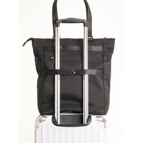 ＜HIDEO WAKAMATSU＞ルーバー 超強力ナイロン 縦型ビジカジトート