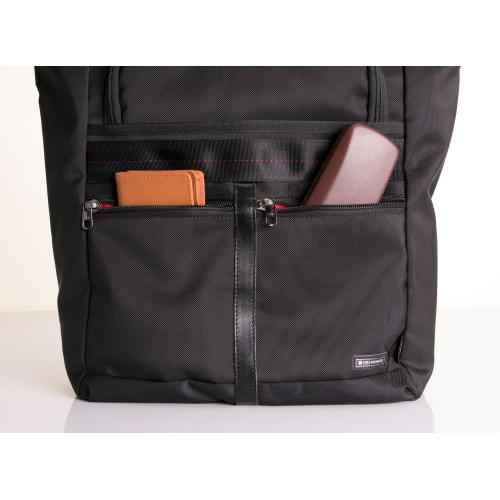 ＜HIDEO WAKAMATSU＞ルーバー 超強力ナイロン 縦型ビジカジトート