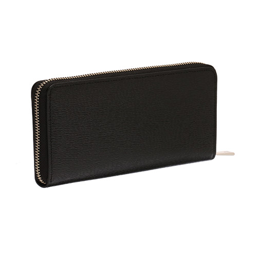 ＜ランバン オンブルー＞ワグラム/ファスナー式長財布 579606