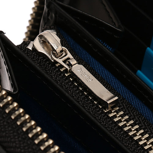 ＜ランバン オンブルー＞ワグラム/ファスナー式長財布 579606