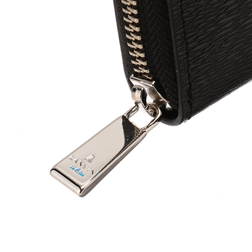 ＜ランバン オンブルー＞ワグラム/ファスナー式長財布 579606