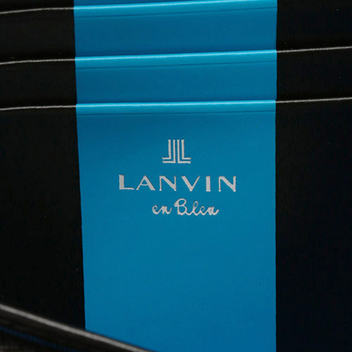 ＜ランバン オンブルー＞ワグラム/ファスナー式長財布 579606
