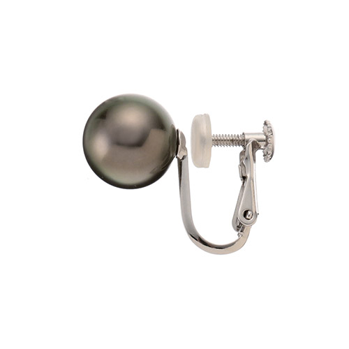 ＜ミワ＞クロチョウパールイヤリング