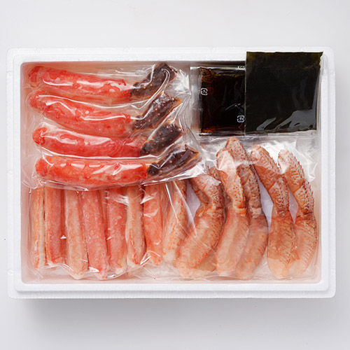 【送料込】かにしゃぶ3種詰合せ