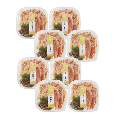 ゆでずわい蟹盛り