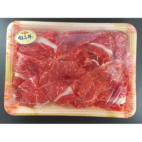 【福島県】★肉好きのための専門店★＜米沢牛卸 肉の上杉＞福島牛切り落とし 500ｇ