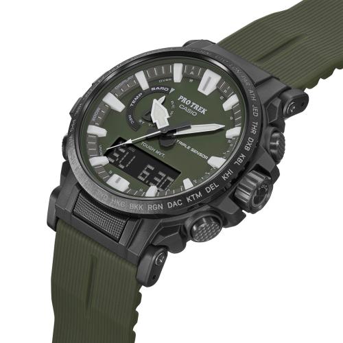＜カシオ＞PROTREK Climber Line 世界6局対応電波ソーラーウォッチ PRW-61Y-3JF