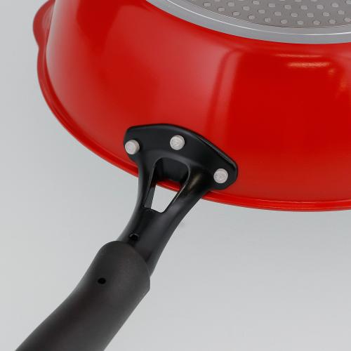 ＜ベストコ＞パストヴォーナ抗菌超深型IHフライパン24cm