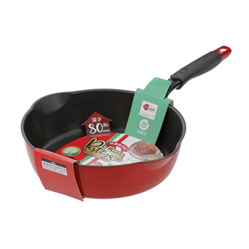 ＜ベストコ＞パストヴォーナ抗菌超深型IHフライパン28cm