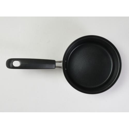 ＜ベストコ＞リンピオ ステンレス3層底ふっ素樹脂加工IHソースパン14cm