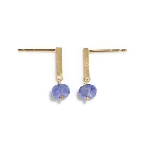 ＜HASUNA＞＊12月誕生石 Signature ピアス タンザナイト