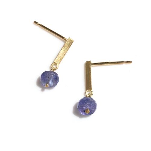 ＜HASUNA＞＊12月誕生石 Signature ピアス タンザナイト