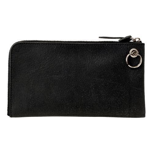 ＜池之端銀革店＞バッファローレザーL字長財布