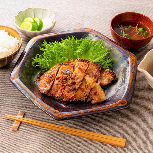 ＜肉の卸 石井食品＞おかやまピーチポーク金山寺味噌漬け