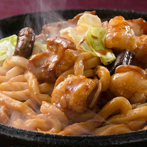 津山ホルモンうどんセット