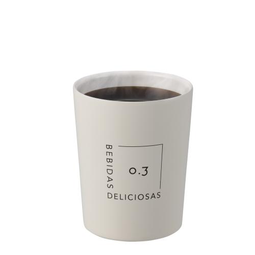 ＜ベストコ＞コンビニカップもINホット&アイスデザインタンブラー300ml