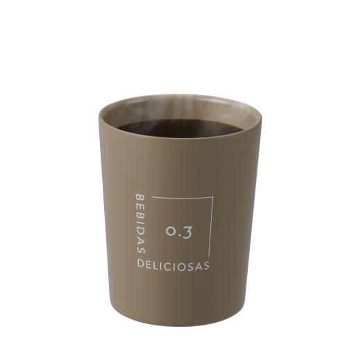 ＜ベストコ＞コンビニカップもINホット&アイスデザインタンブラー300ml