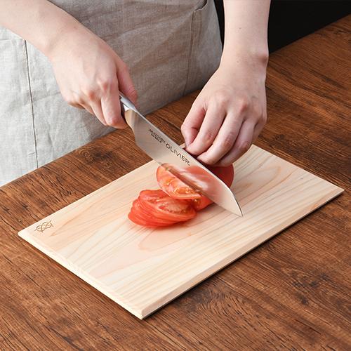 【日用雑貨】らくらく！薄くて軽い国産ひのきまな板　小