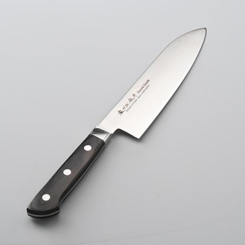 【日用雑貨】濃州正宗作　ダマスカス三徳包丁