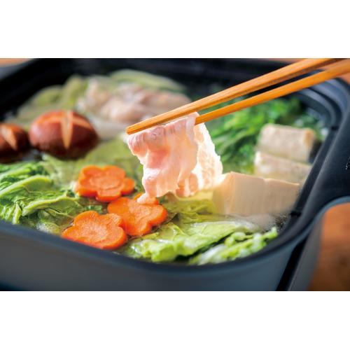 ＜ピーコック＞コンパクトグリル鍋