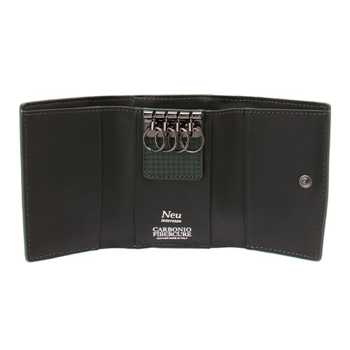 ＜ノイインテレッセ＞ナハト　3つ折り財布（キーケース対応）