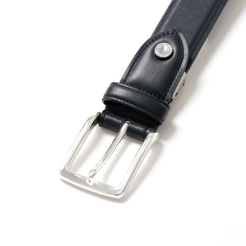 ＜マッキントッシュ フィロソフィー＞ビジネスベルト　ブランドロゴメタルあり