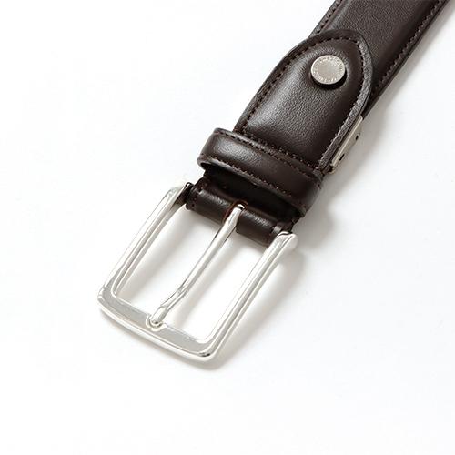 ＜マッキントッシュ フィロソフィー＞ビジネスベルト　ブランドロゴメタルあり