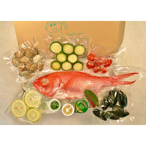 金目鯛のアクアパッツァミールキットプレミアム