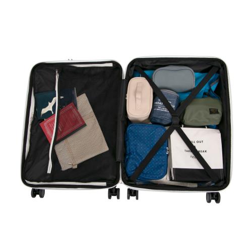 ＜ACTUS＞フリーズ ブレーキ車輪付 ハーフオープンキャリー Mサイズ