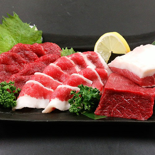 都城産馬刺し名品セット 300g