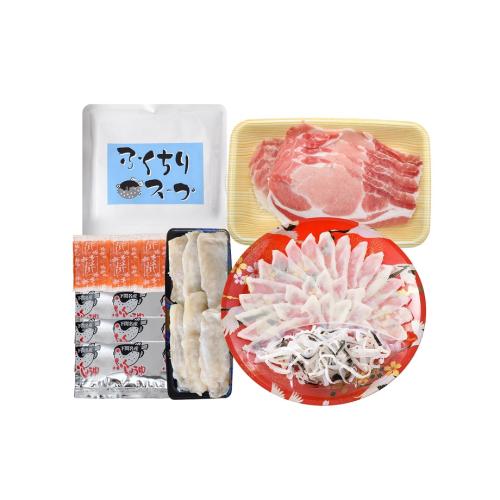 ＜関とら本店＞海と丘の豚しゃぶ食べ比べ2人前