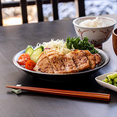 ＜石井味噌＞信州豚ロース　味噌生姜漬と塩こうじ漬