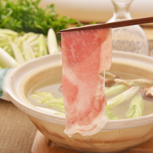 ＜北海道＞フルーツポーク豚しゃぶ（ポン酢付き）