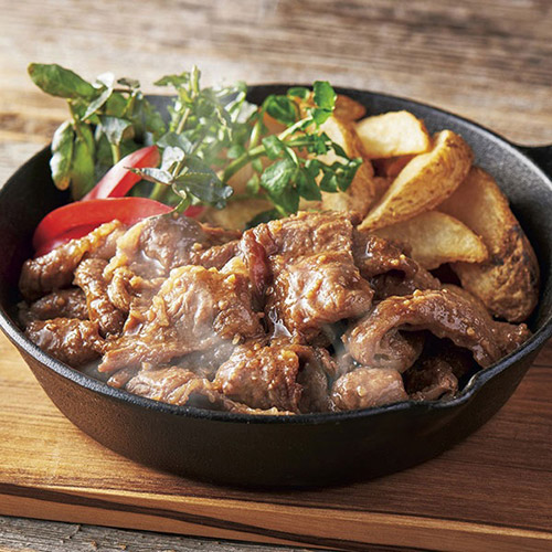 ★大阪本町の人気店★「鉄板焼プランチャ」たれ漬けカルビ焼肉３袋