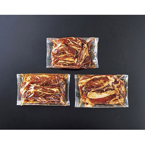 ★大阪本町の人気店★「鉄板焼プランチャ」たれ漬けカルビ焼肉３袋