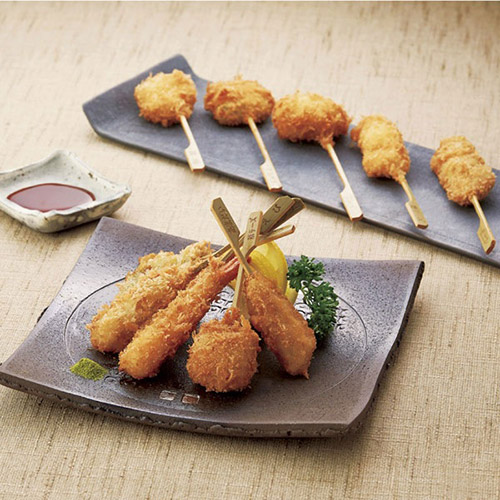 〈大阪　串重〉人気の串揚げ54串集いセット