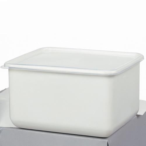 【日用雑貨】ホーローストックポット 角型M