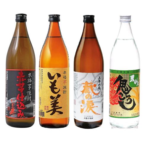 ＜寿海酒造＞本格芋・麦焼酎4本セット
