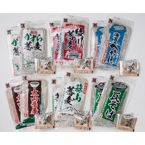 【旅蕎麦】蕎麦遍路シリーズ 遍路そばギフト（大）